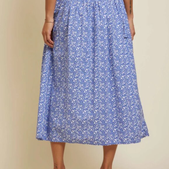 NWT Nation Primrose Skirt in Mykonos blue - Picture 3 of 5